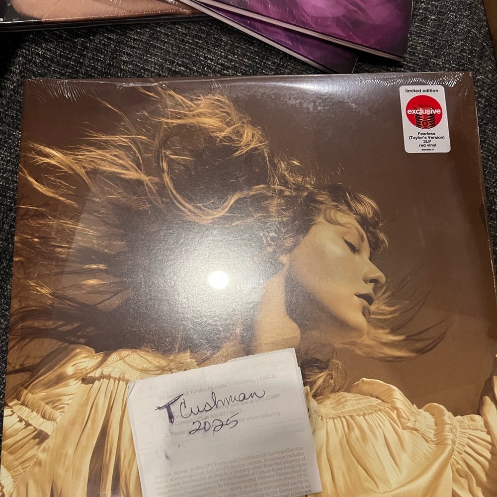 Unopened Taylor Swift Fearless Vinyl